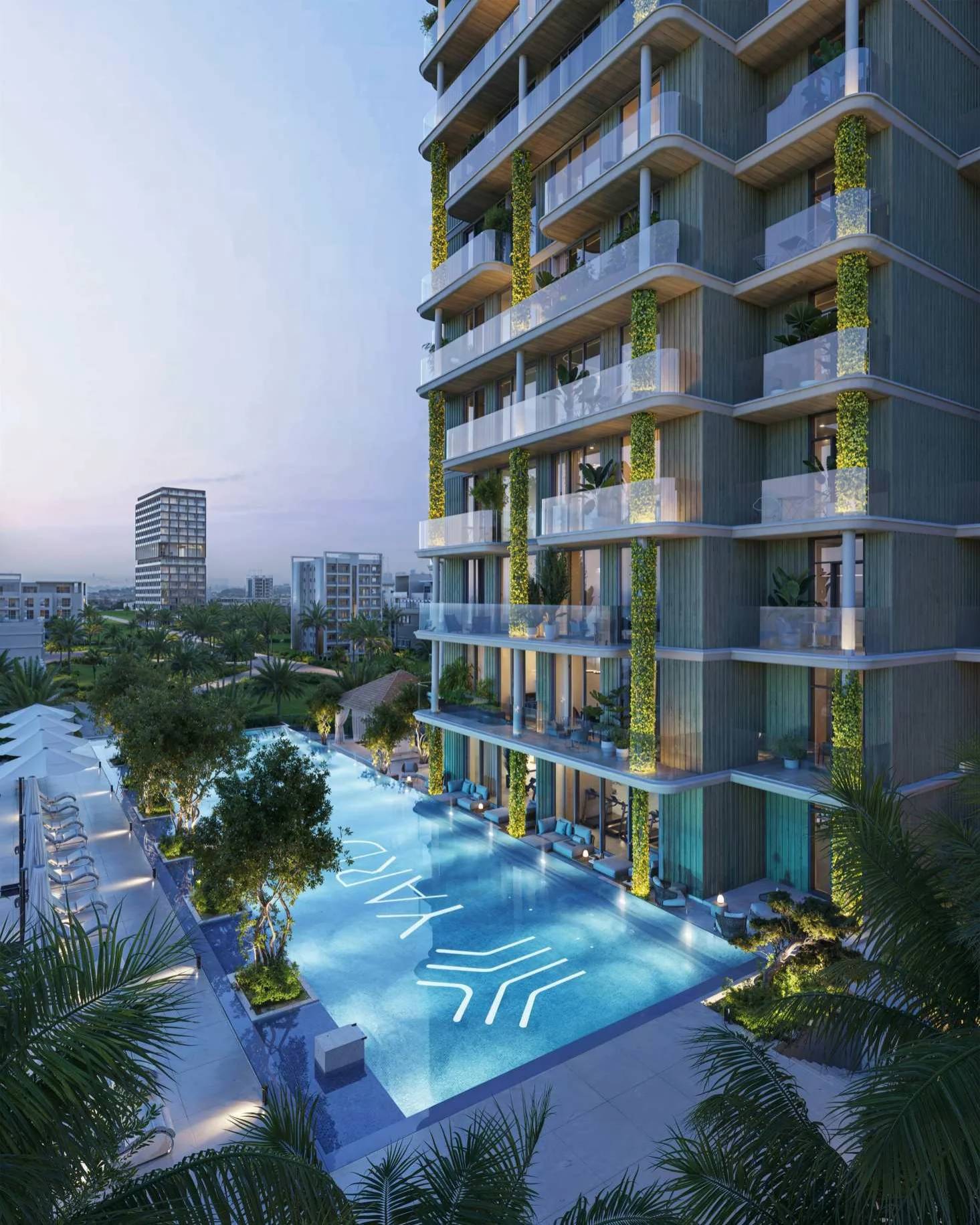 Residential development in Dubai